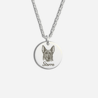 Pet Portrait Necklace