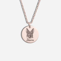 Pet Portrait Necklace